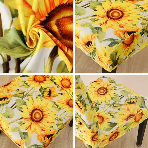 Pattern Chair Covers for Dining Room Set of 4