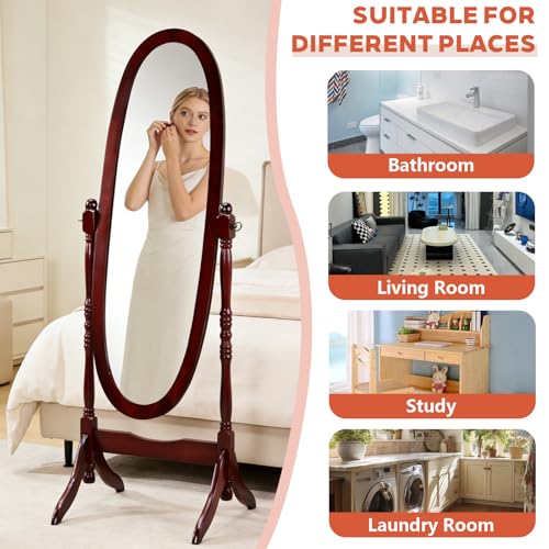 Full Length Mirror with Stand