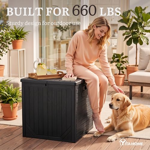 150 Gallon Large Outdoor Storage Box w