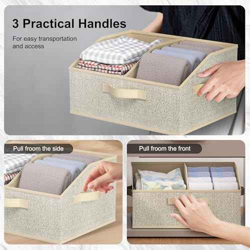 6 Pack Trapezoid Storage Bins (6 Count)