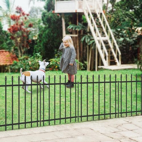 Decorative Metal Garden Fence 24" x 16' (32 Sq Ft)