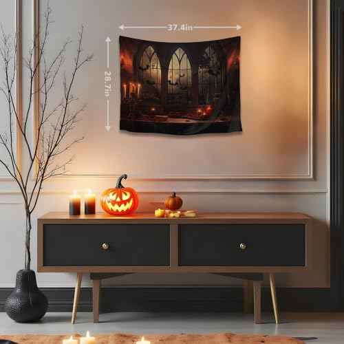 Halloween Tapestry Wall Hanging 28.7"x37.4"