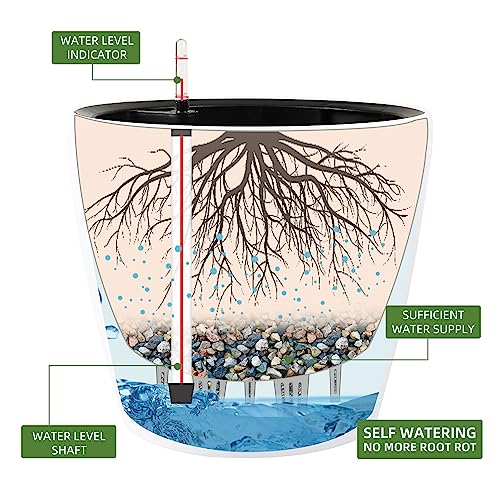 18x17 Self Watering Planter with Wheels