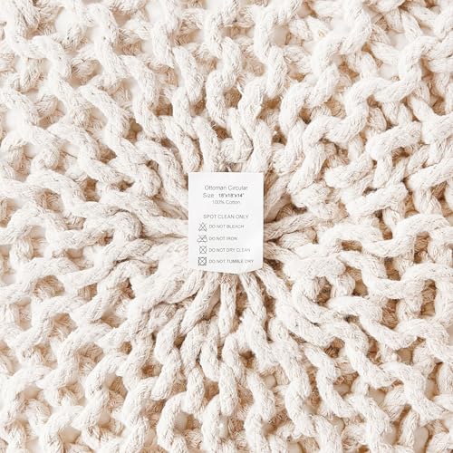 Round Pouf Ottoman