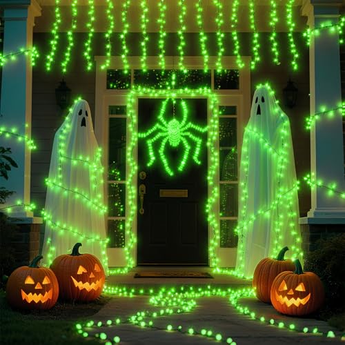 Halloween Green Fairy Lights Battery Operate (6 Count)