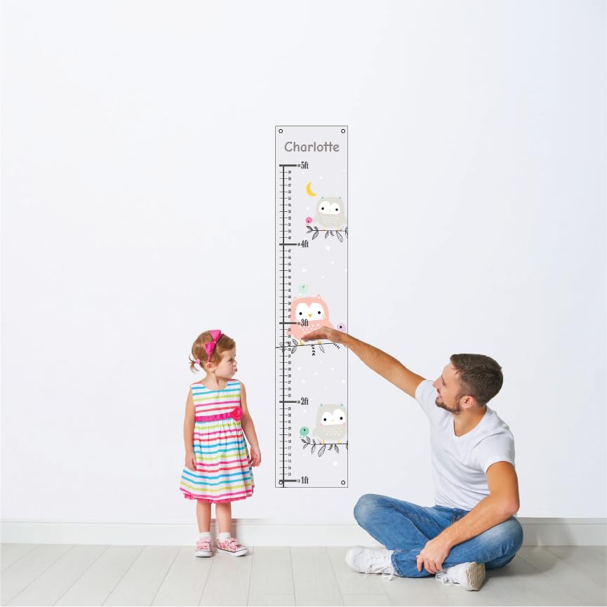 Personalized Canvas Growth Chart for Kids