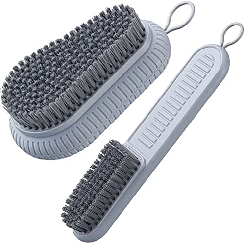 Cleaning Brush Soft Bristle Brush Laundry Scrub Brush Clothes & Shoes Brush (2 Count)