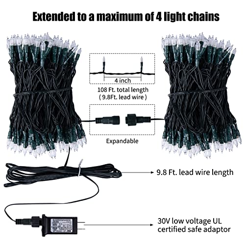 2 Pack Christmas Mini Lights