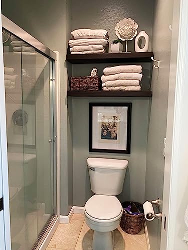 24 inch Wooden Floating Shelves for Wall