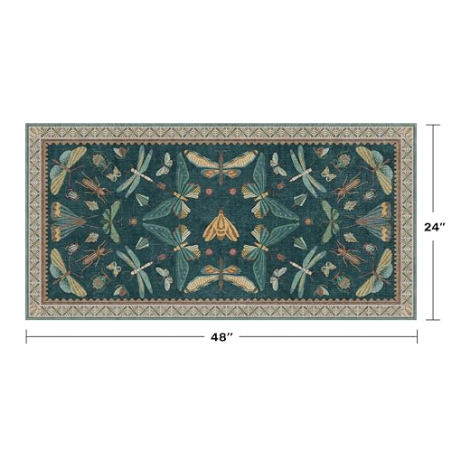 Emerald Green Entry Rugs for Inside House (8 Sq Ft)
