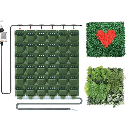 36 Pockets Self Watering Wall Mounted Vertical Planter