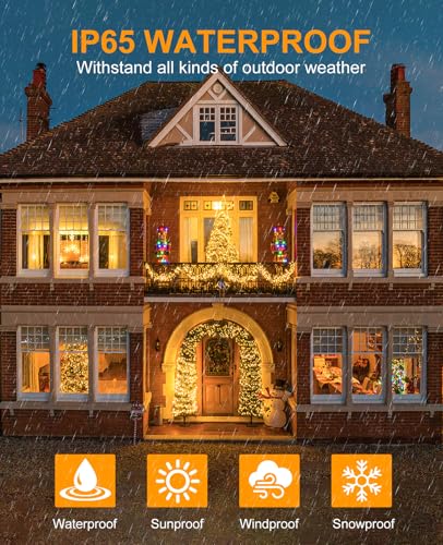 40FT 120 LED Christmas Lights Outdoor