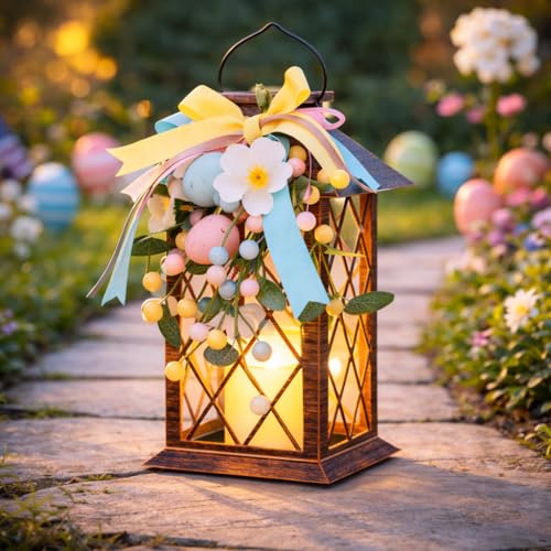 Easter Solar Lanterns Outdoor