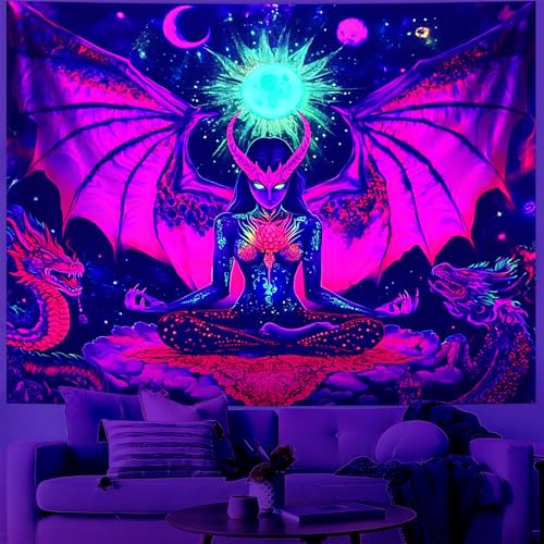 Blacklight Tapestry