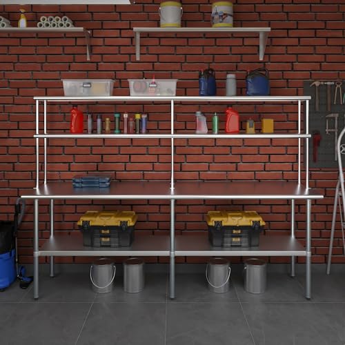 96 Inch Double Tier Overshelf (2 Count)
