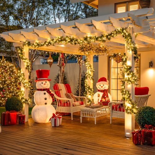 2 Pack Solar String Lights Outdoor (151 Foot)
