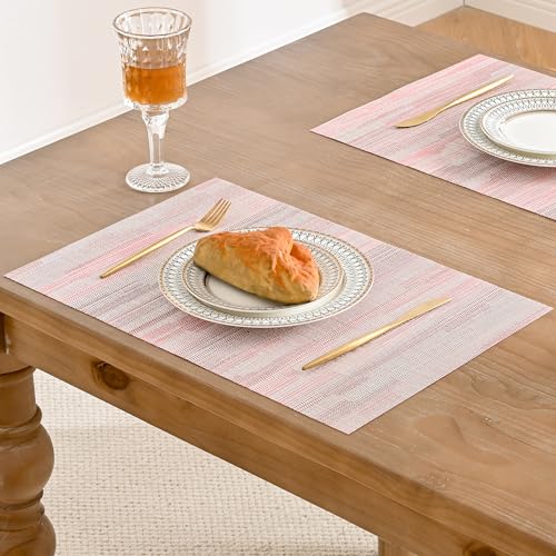 Misty Rose Placemats Set of 4 (4 Count)