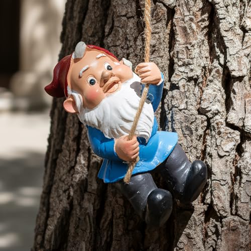 Climbing Gnomes Tree Faces Decor
