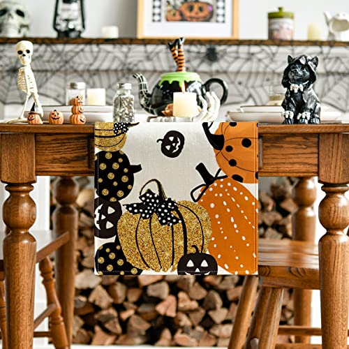 210 GSM Halloween Table Runner Home Party Decor 13x72 Inch