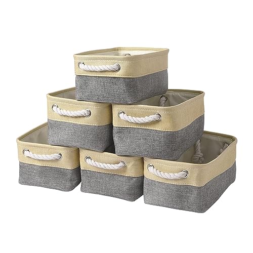 Organization and Storage Bins for Shelves (6 Count)