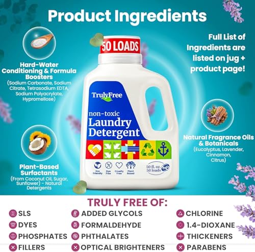 Natural Laundry Detergent (150 Fl Oz)