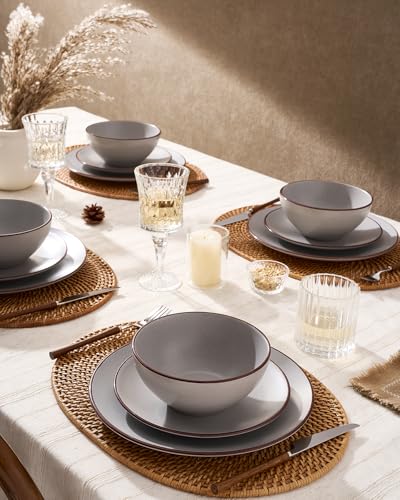 Venus Plates and Bowls Sets (12 Count)