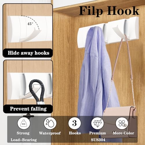 Folding Coat Hooks (13.99 Count)