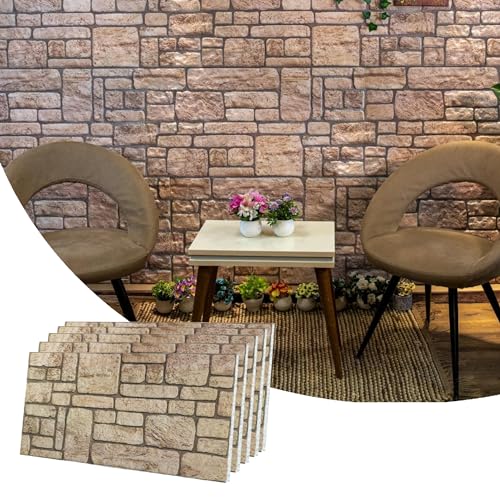 3D Wall Panels Faux Brick (27 Sq Ft)