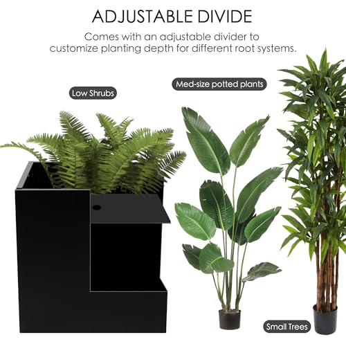 20'' Cube Metal Planter Steel Planter Box