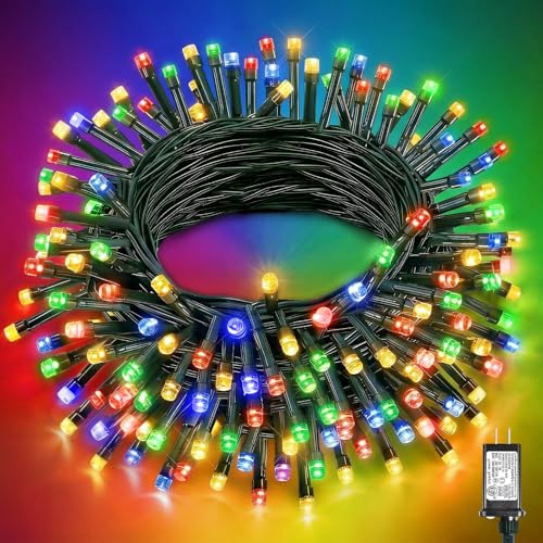40FT 120 LED Christmas Lights Outdoor