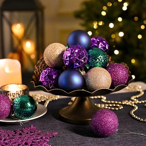 50ct Christmas Tree Decorations Ball Ornaments 2 Inches (50 Count)