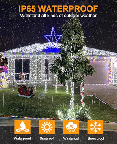 157FT 480 LED Christmas Lights Outdoor