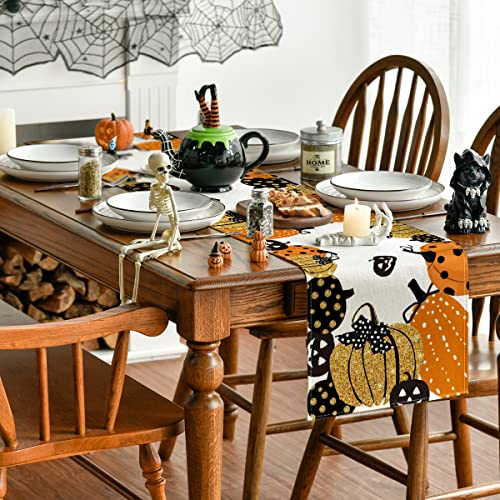 210 GSM Halloween Table Runner Home Party Decor 13x72 Inch