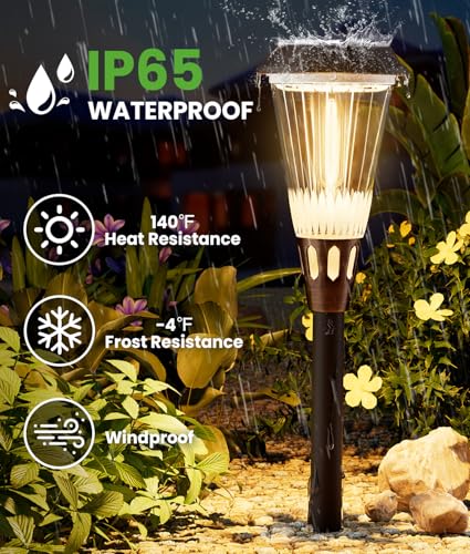 Solar Outdoor Lights for Yard (8 Count)