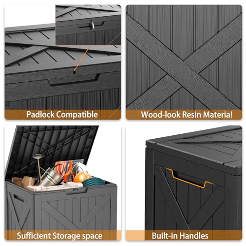38 Gallon Outdoor Deck Box