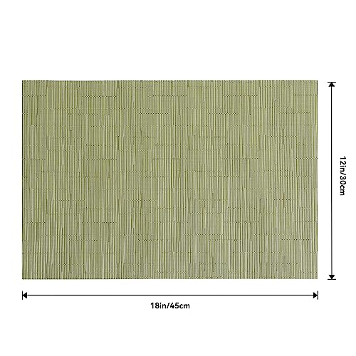 Pea Green Placemats Set of 8 (8 Count)