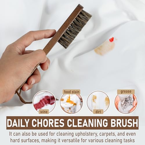 Horsehair Laundry Stain Brush Set (2 Count)