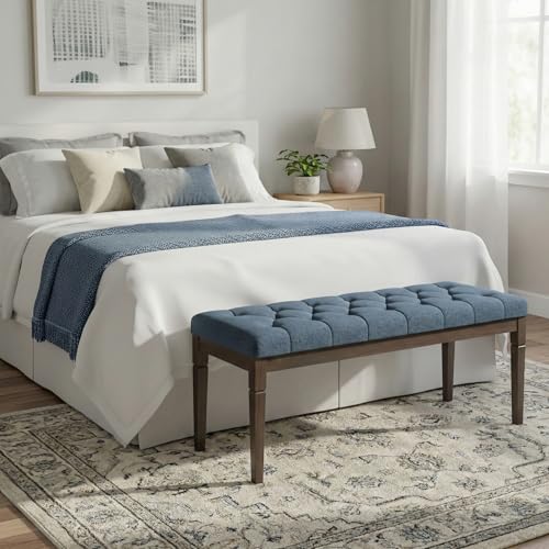 Waverly Tufted Ottoman Bench