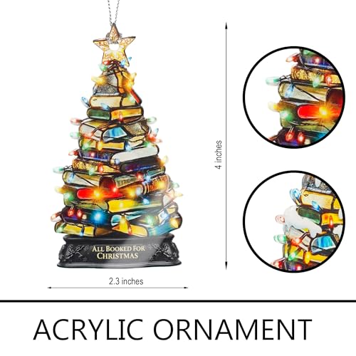 Book Christmas Ornament 2026