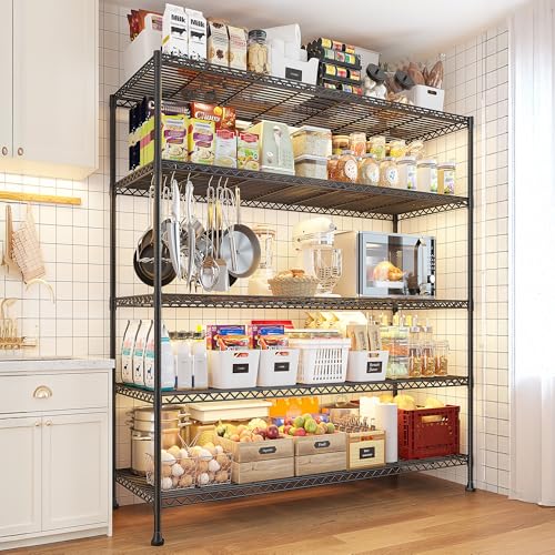 Heavy Duty 5 Tier Storage Shelves