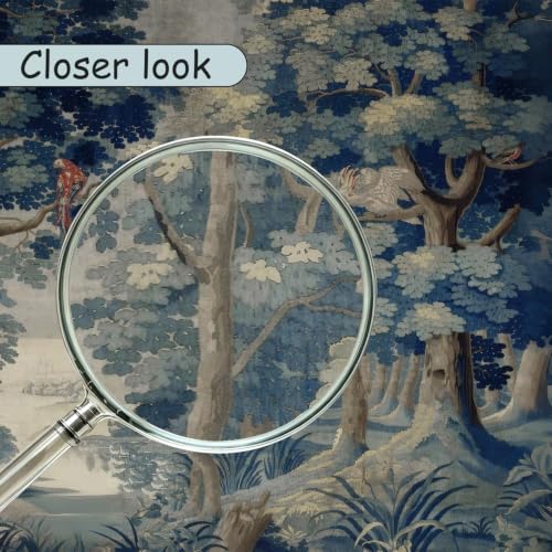 Vintage Forest Peel and Stick Wallpaper Jungle Landscape Mural