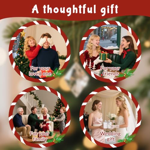 Custom Christmas Ornament Glass