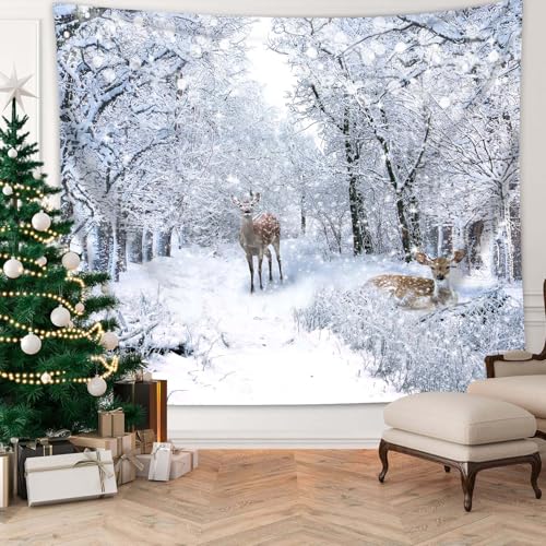 Winter Tapestry Wall Hanging