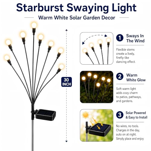 Solar Garden Lights (4 Count)