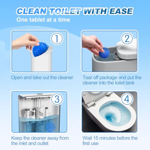 Toilet Bowl Cleaner Tablets (30 Count)