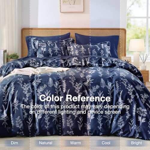 Navy Blue King Comforter Set