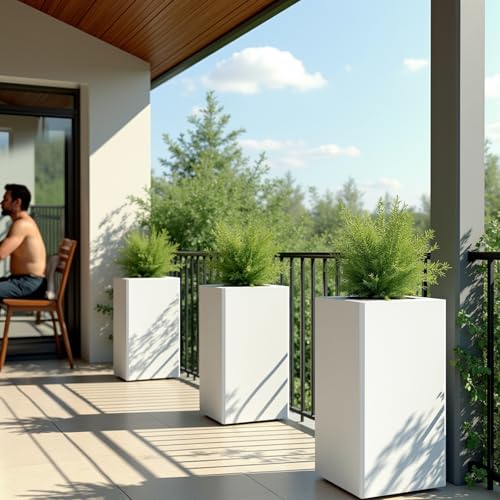 26" Tall Planter for Outdoor Plants