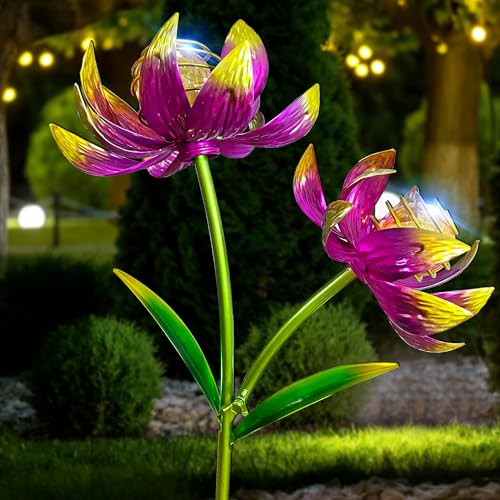 63 in Wind Spinners Outdoor with Stake Metal Wind Sculpture Yard Art