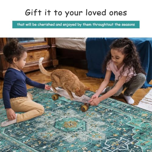 Ultra Thin Vintage Area Rug