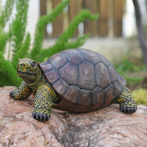 Weather Resistant Resin Turtle Statue Decoration